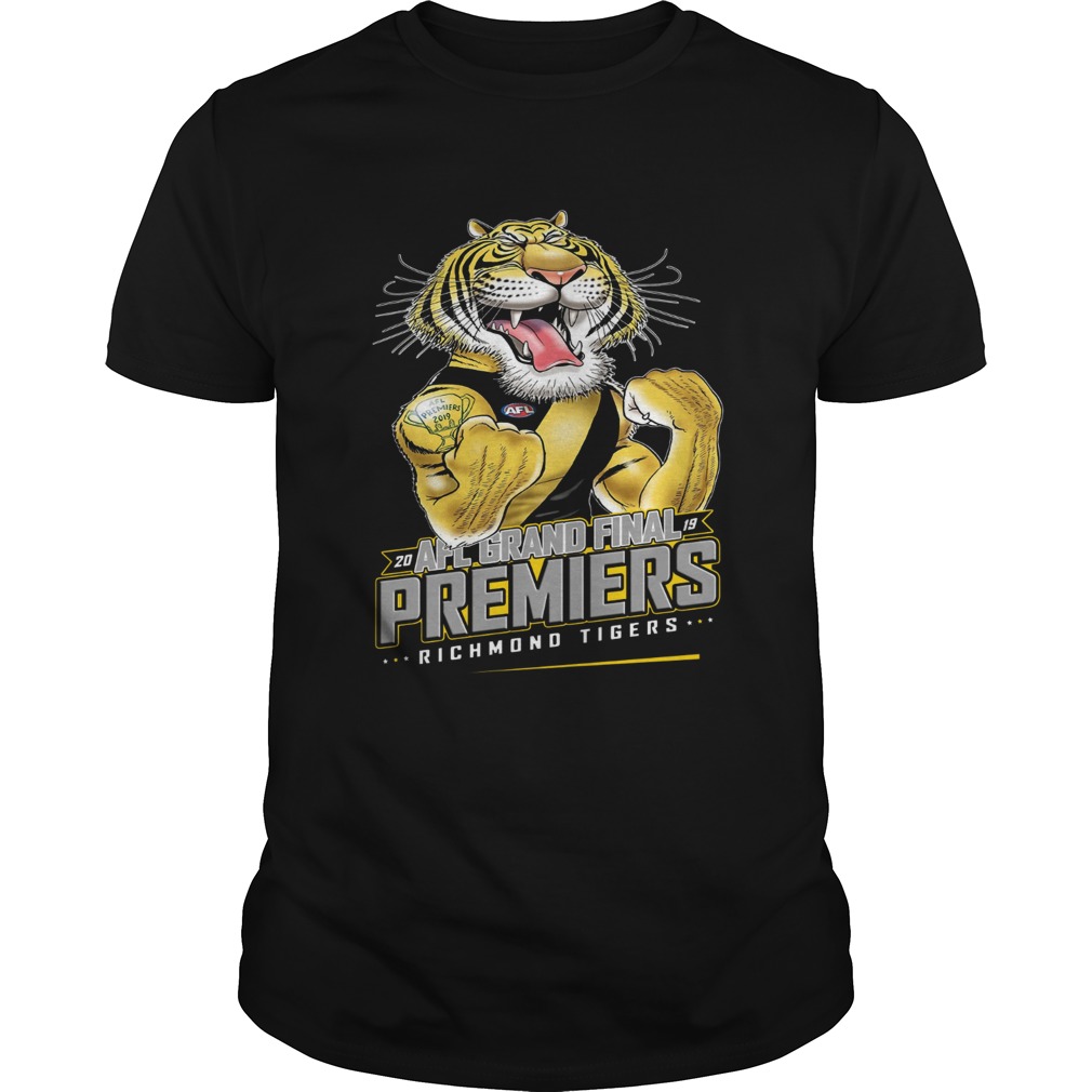 20 AFL Grand Final Premiers Richmond Tigers shirt