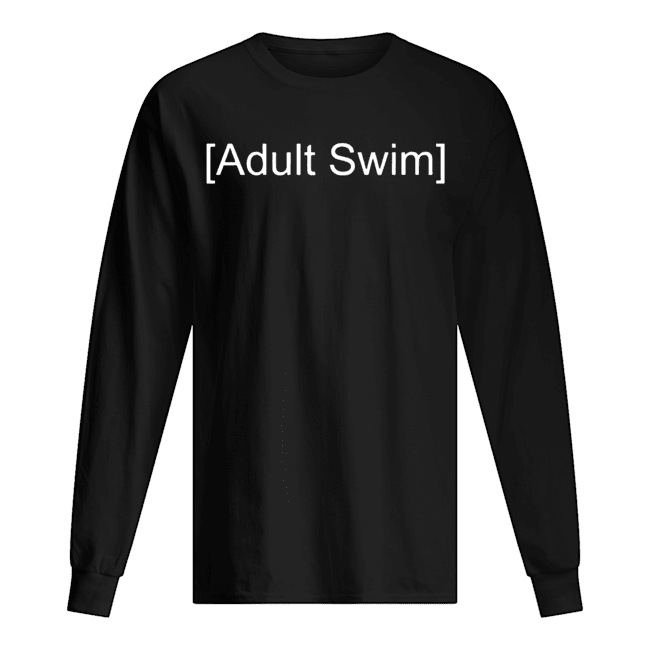 Adult Swim Shirt Long Sleeved T-shirt 