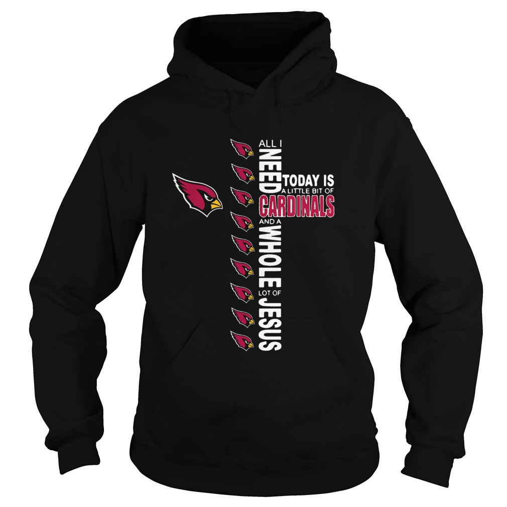 All I Need Today Is A Little Of Arizona Cardinals And A Whole Lot Of J Hoodie