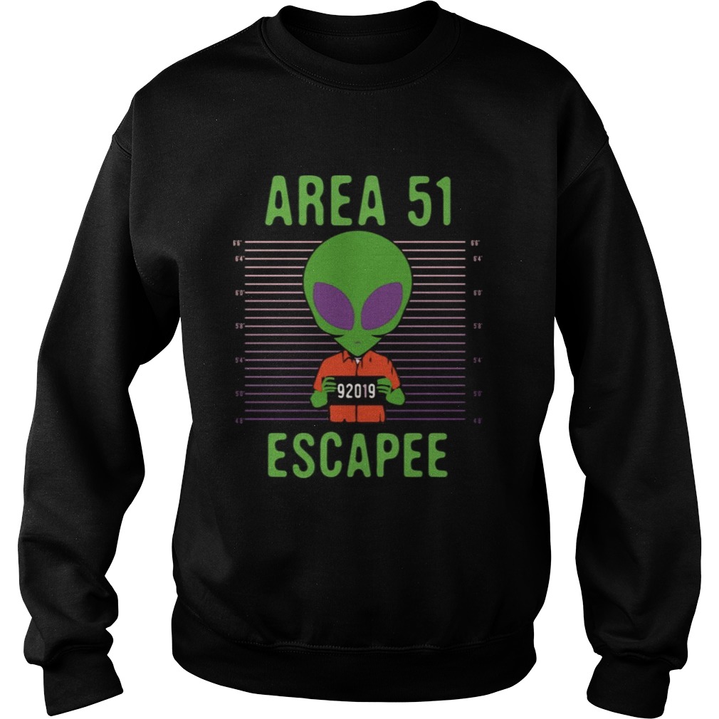 Area 51 Alien costume escapee Sweatshirt