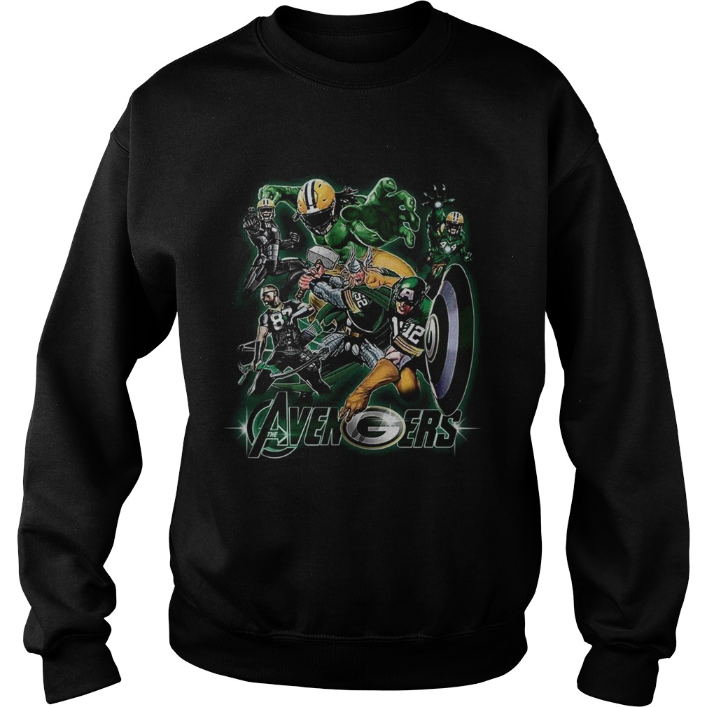 Avengers Green Bay Packers Sweatshirt