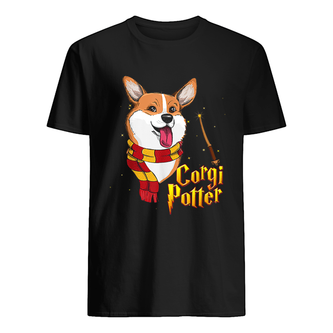 Beautiful Potter Corgi Harry Pawter Cute Corgi Dogs Halloween shirt