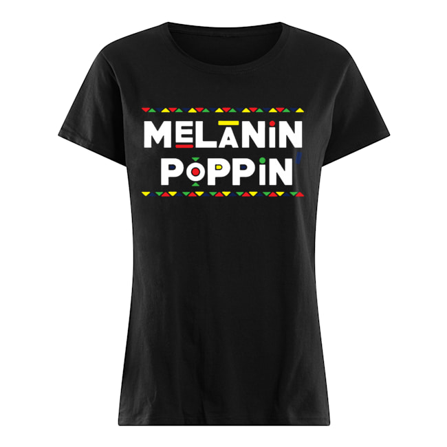 Black Queen Melanin African American Women Tee T-Shirt Classic Women's T-shirt