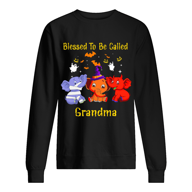 Blessed To Be Called Grandma Elephant T-Shirt Unisex Sweatshirt