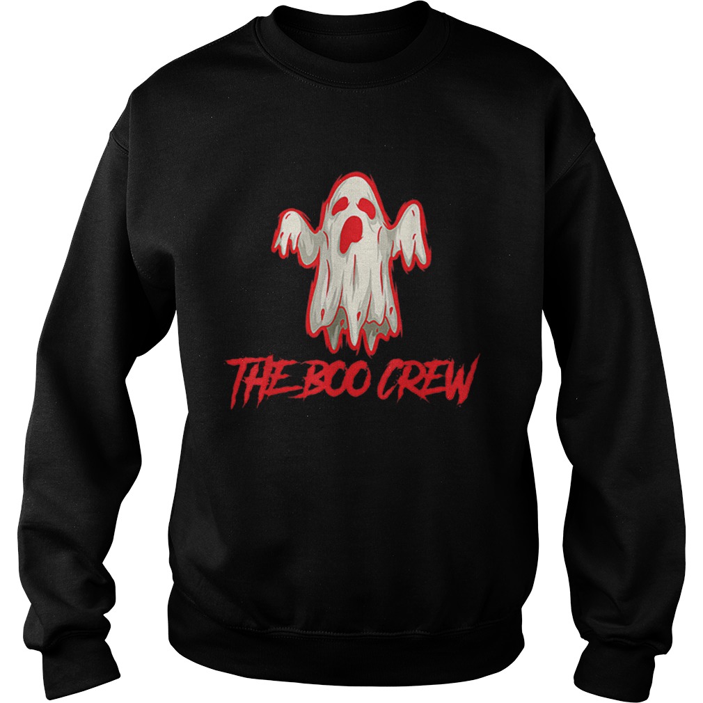 Boo Crew Halloween Fun Ghost Sweatshirt
