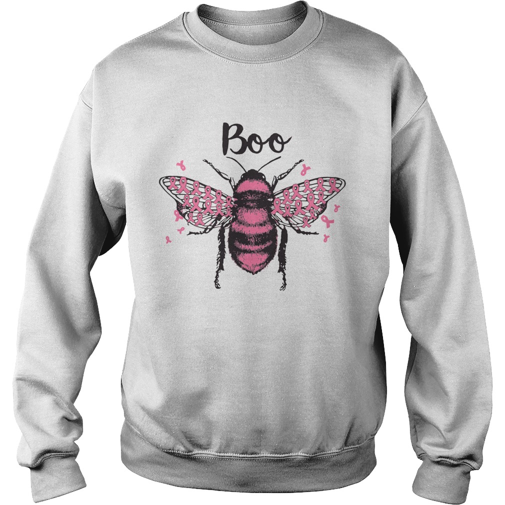 Boo bee Breast Cancer Awareness Sweatshirt