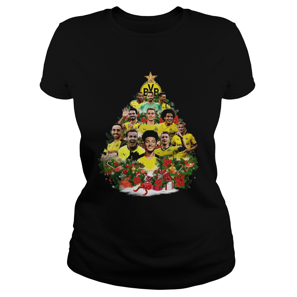 Borussia Dortmund Player Christmas Tree Shirt Classic Ladies