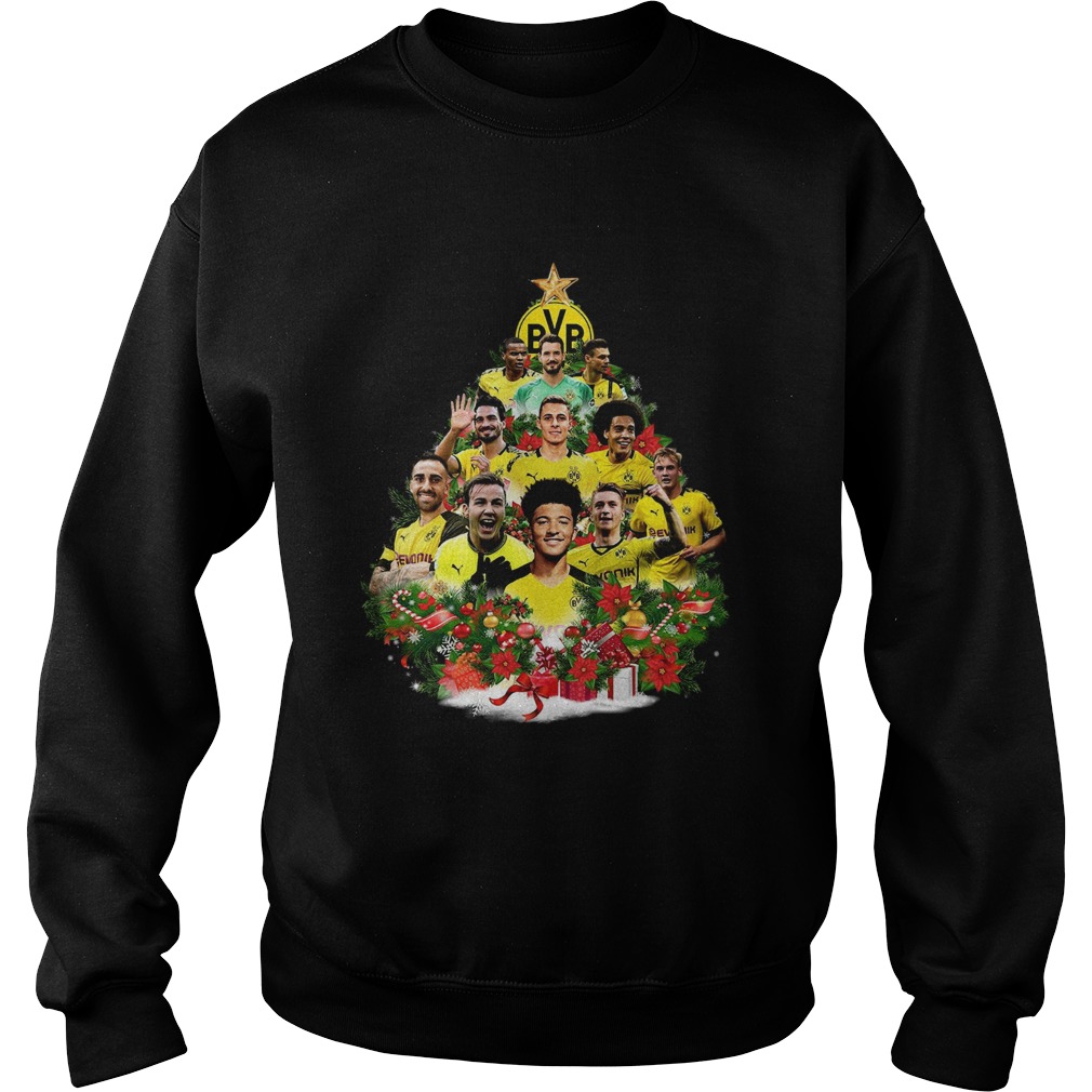 Borussia Dortmund Player Christmas Tree Shirt Sweatshirt