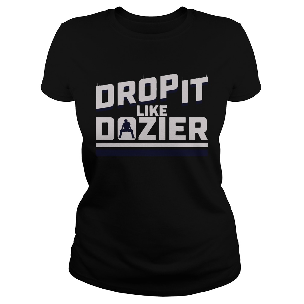 Brian Dozier Shirt Drop It Like Dozier Shirt Classic Ladies