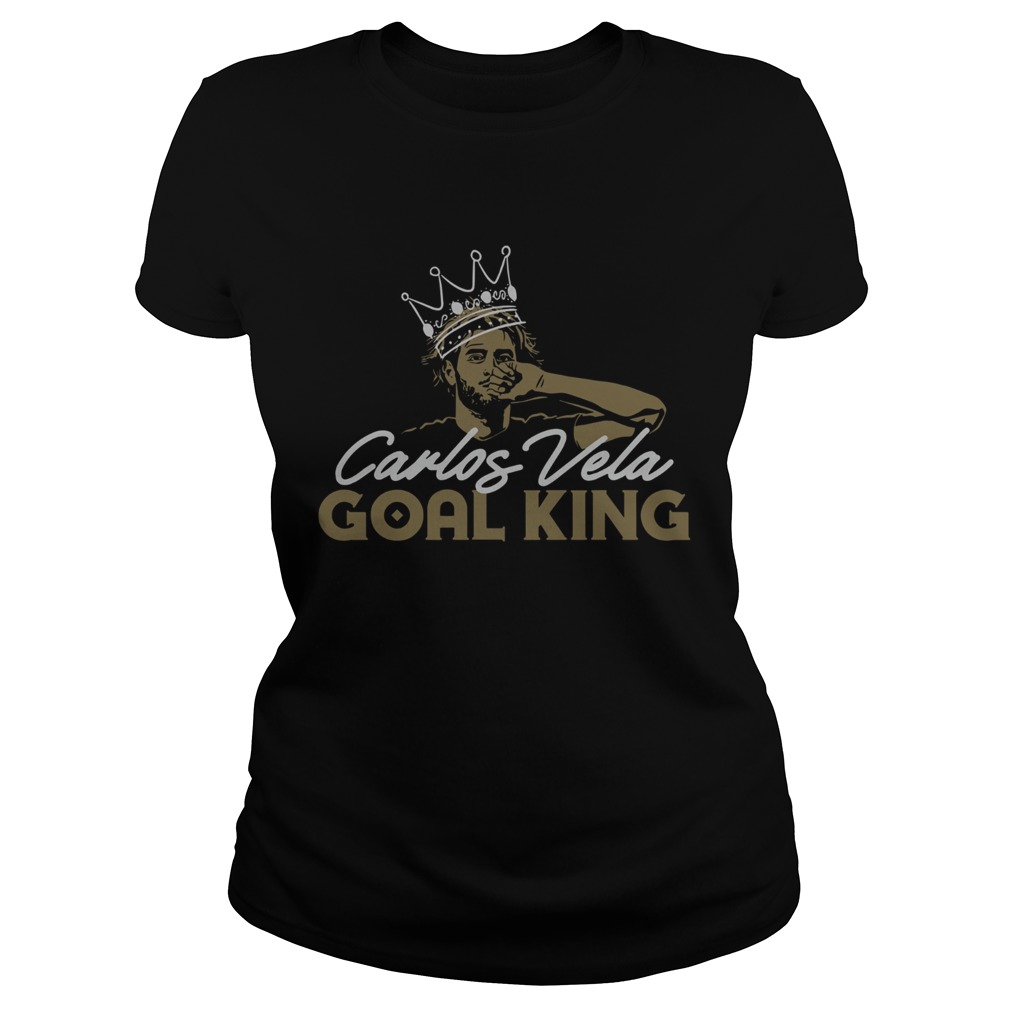 Celebrate Carlos Vela Goal King Shirt Classic Ladies