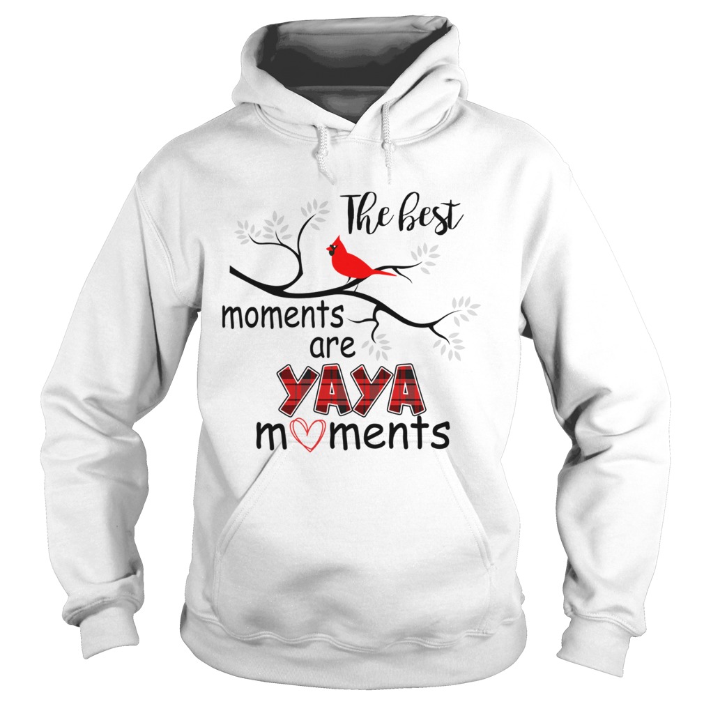 Christmas The Best Moments Are Yaya Moments TShirt Hoodie