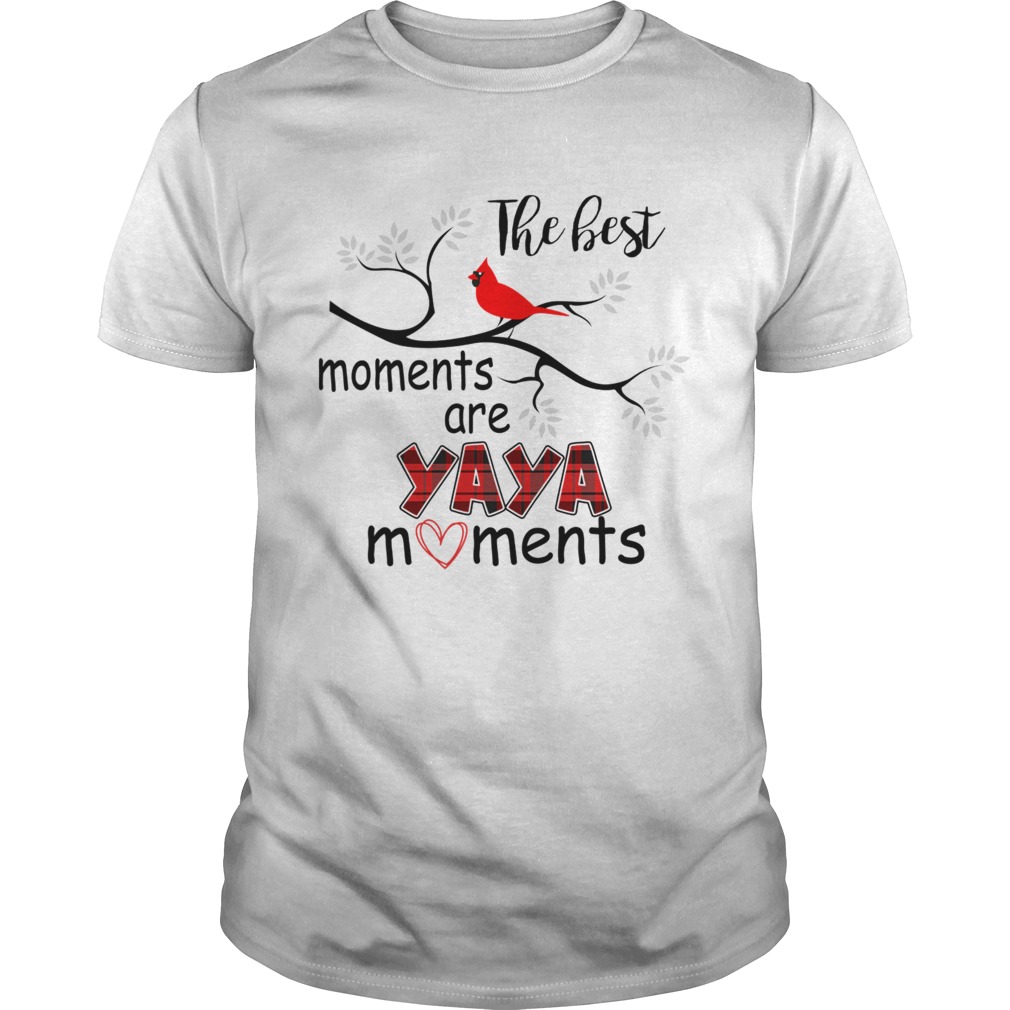 Christmas The Best Moments Are Yaya Moments TShirt