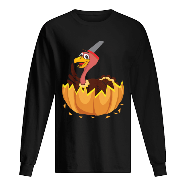 Cute Rascals Thanksgiving Turkey Pumpkin Holidays Cotton Toddler Shirt Long Sleeved T-shirt 
