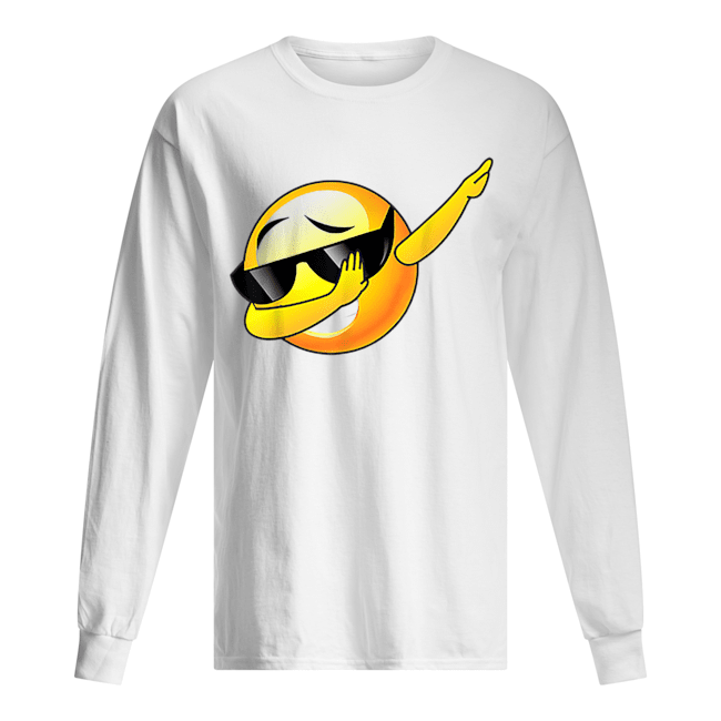 Dab Emoji Dabbing Halloween Tee Long Sleeved T-shirt 