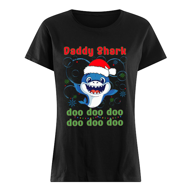 Daddy Shark Doo Doo Doo T Classic Women's T-shirt