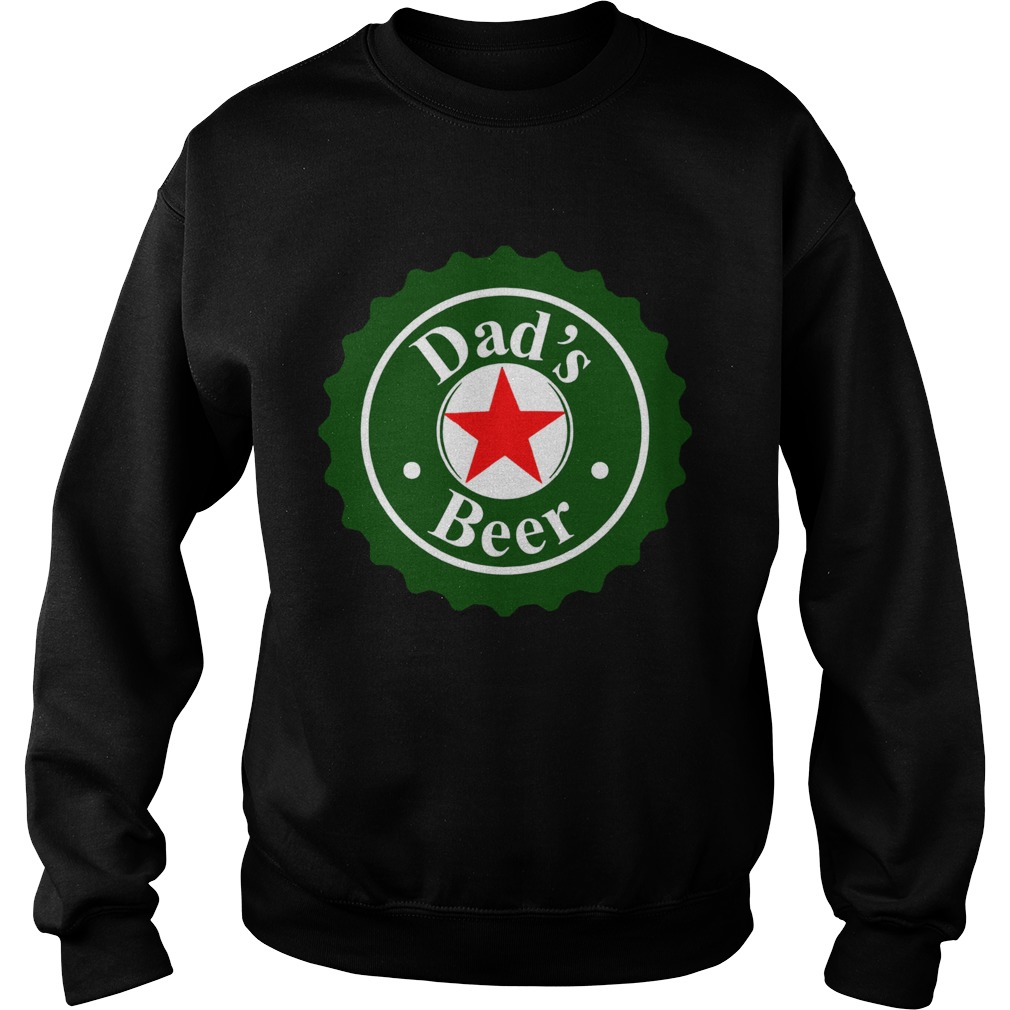 Dads Beer Heineken logo parody Sweatshirt