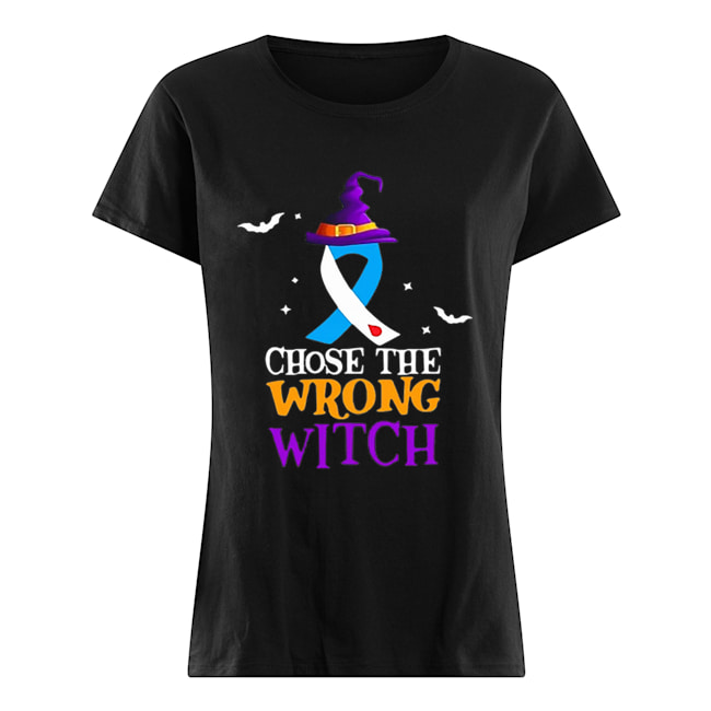 Diabetes Choose The Wrong Witch Halloween Classic Women's T-shirt