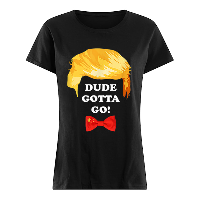 Dude Gotta Go Kamala Halloween Trump Classic Women's T-shirt