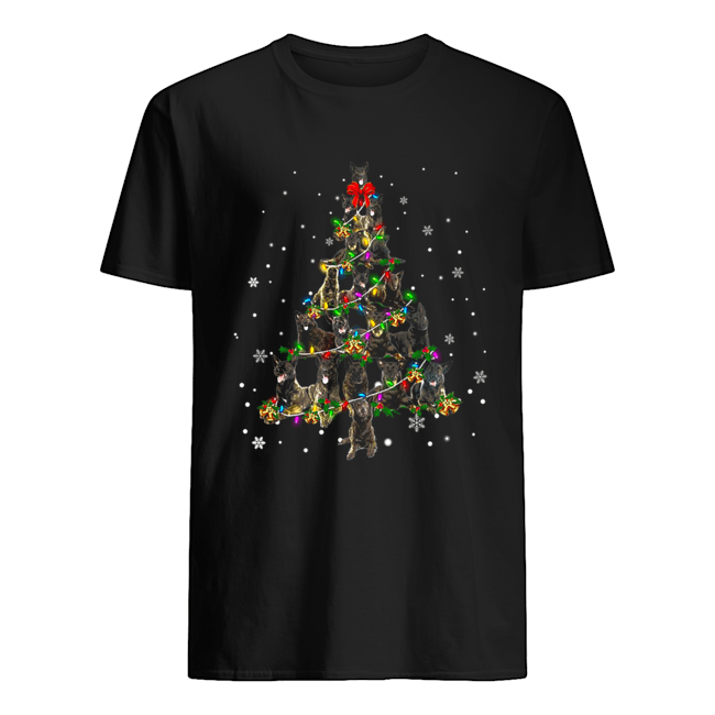 Dutch Shepherd Christmas Tree T-Shirt
