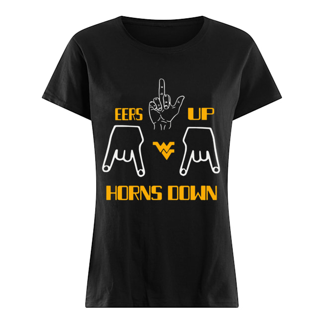 EERS Up Horns Down Shirt Classic Women's T-shirt