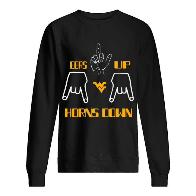 EERS Up Horns Down Shirt Unisex Sweatshirt