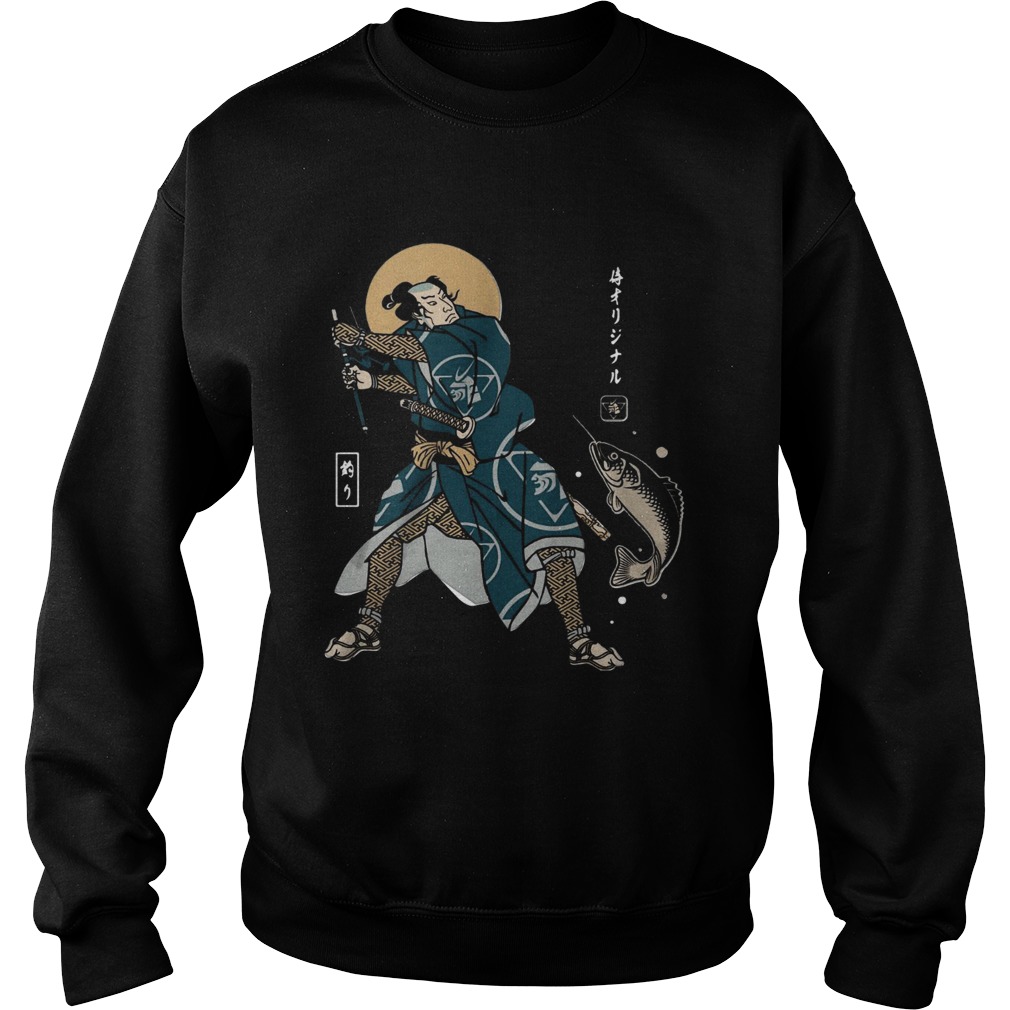 Fishing Samurai Shirt Sweatshirt