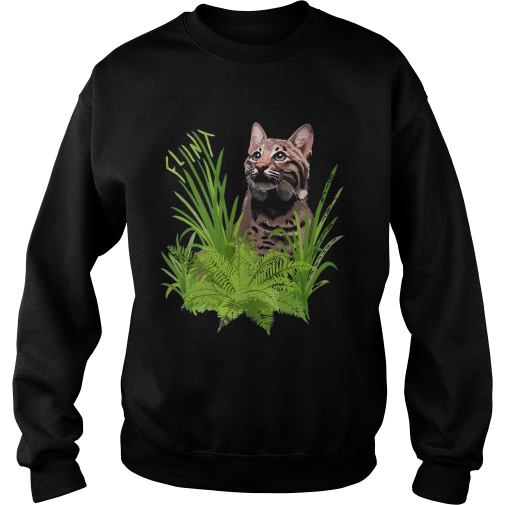Flint The Curious Bobcat Ts Sweatshirt