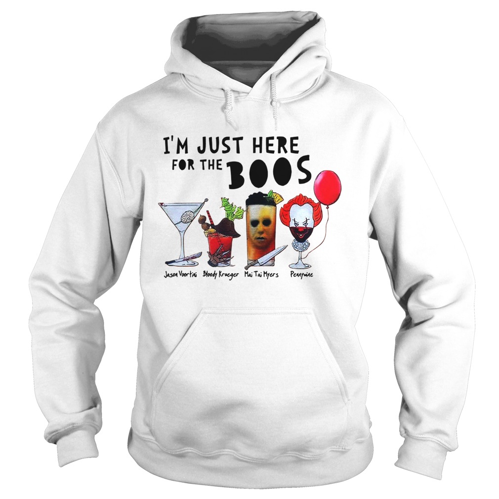 For the boos Jason Voor timi Bloody Krueger Mai Tai Myers Pennywise Hoodie