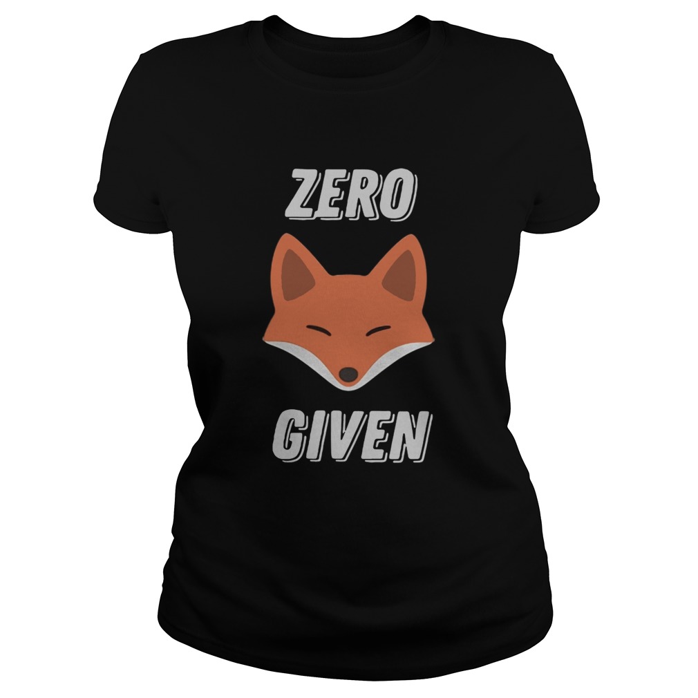 Fox zero given Classic Ladies