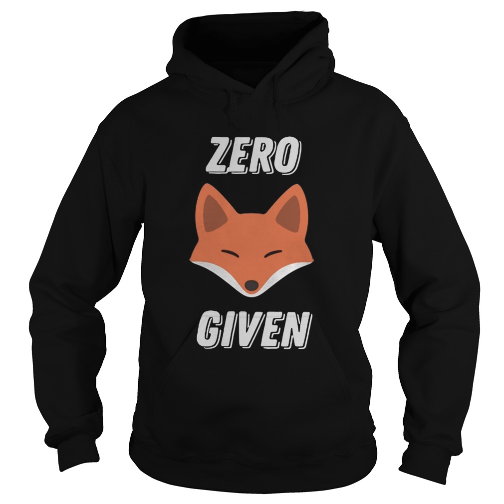 Fox zero given Hoodie