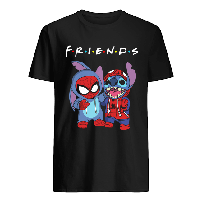 Friends Baby Spider Man And Stitch shirt