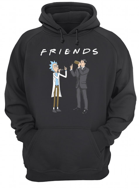 Friends Rick and Archer Drinking Unisex Hoodie