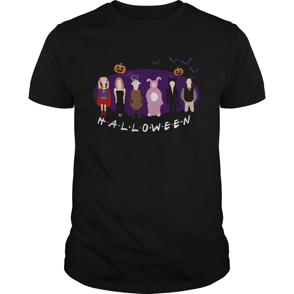 Friends characters in Halloween costumes shirt