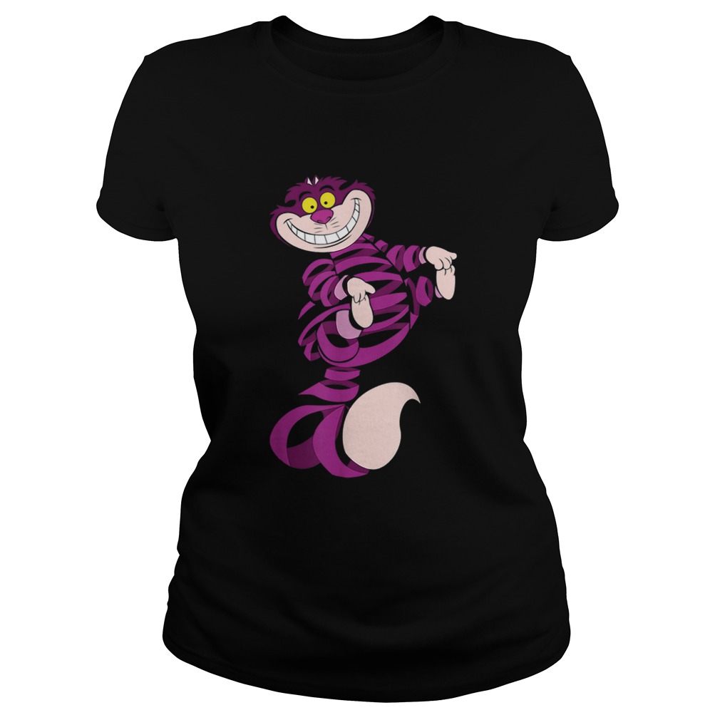 Funny Crazy Cheshire CatWonderland Cats for Halloween Classic Ladies