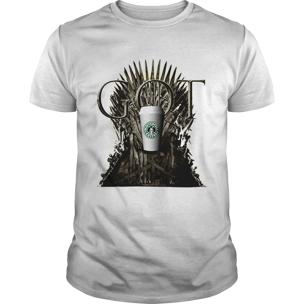 Game Of Thrones Starbucks Coffee Winterfell shirt