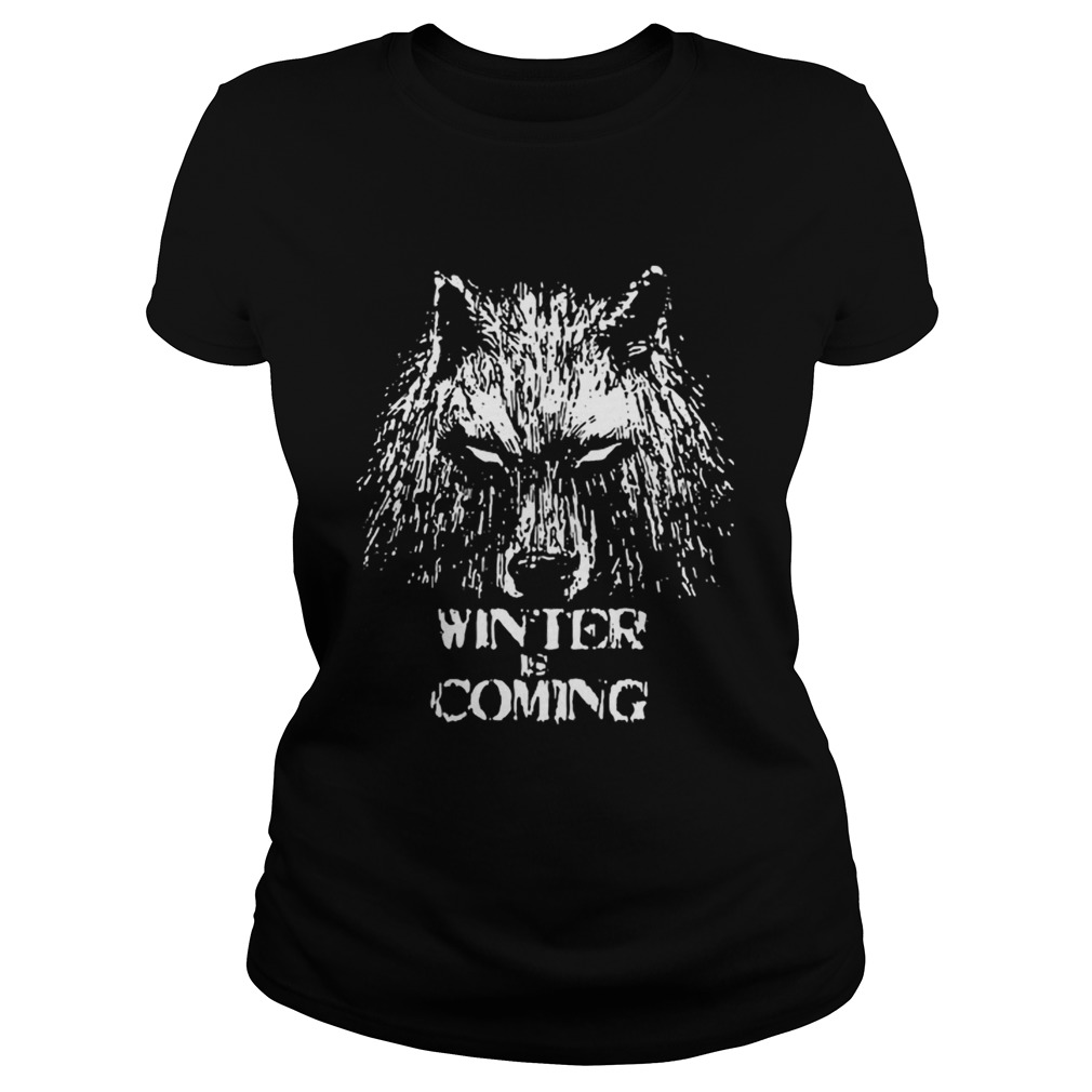 Game Of Thrones Wolf House Stark Winter Is Coming Classic Ladies