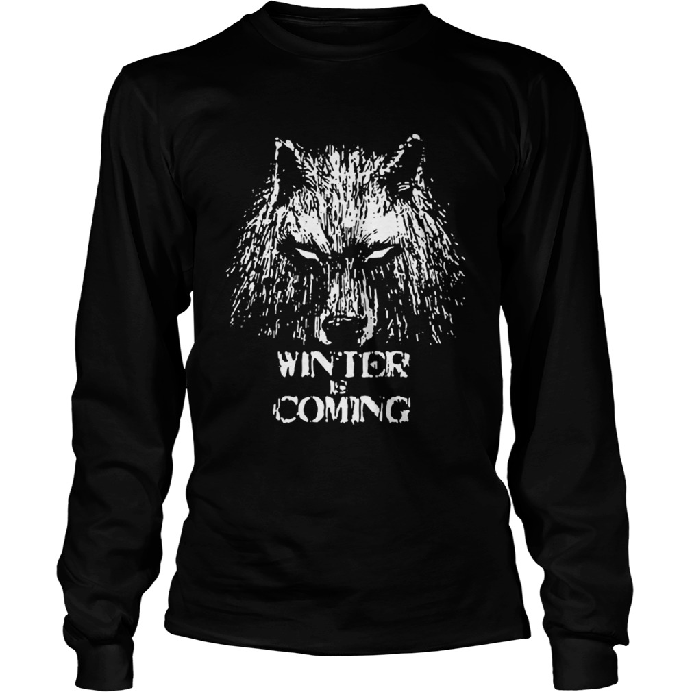 Game Of Thrones Wolf House Stark Winter Is Coming LongSleeve