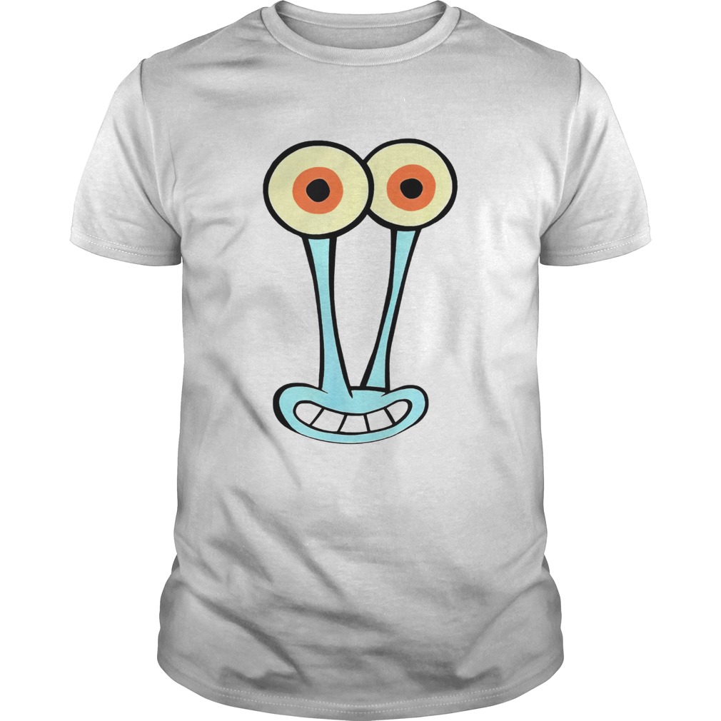 Gary Halloween Snail Group Costume Cartoon Face Funny Shirt