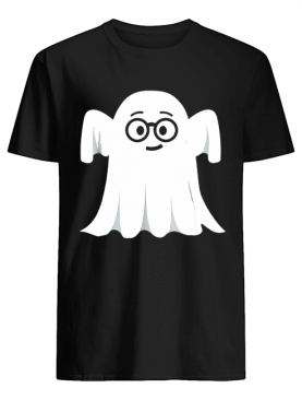 Ghost Emoji Nerd Geek Halloween shirt