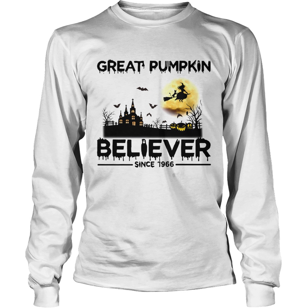 Great Pumpkin Believer Since 1966 halloween LongSleeve