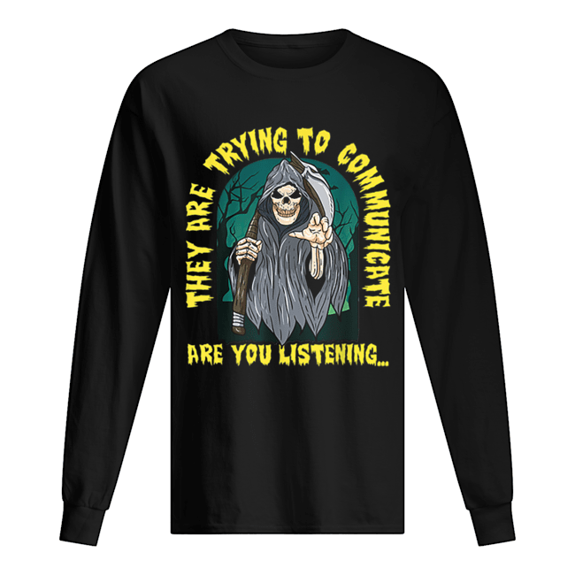 Grim Reaper Halloween Costume for Halloween Party Long Sleeved T-shirt 