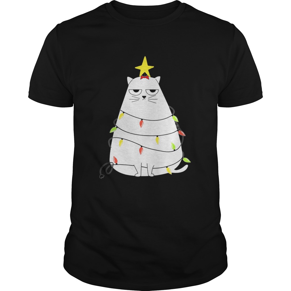 Grumpy Cat Christmas Tree Shirt