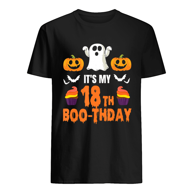 Halloween 18th Birthday Boo-thday T-Shirt