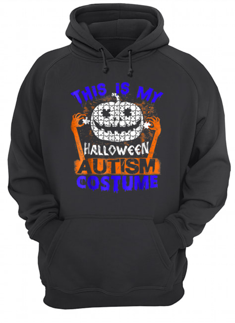 Halloween Autism Costume Unisex Hoodie