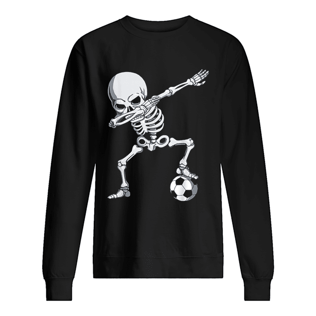 Halloween Dabbing Skeleton Shirt Unisex Sweatshirt