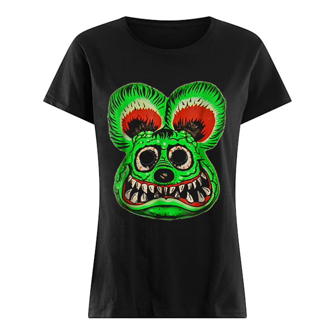 Halloween Ed Roth Green Rat Fink Horror Gift Classic Women's T-shirt