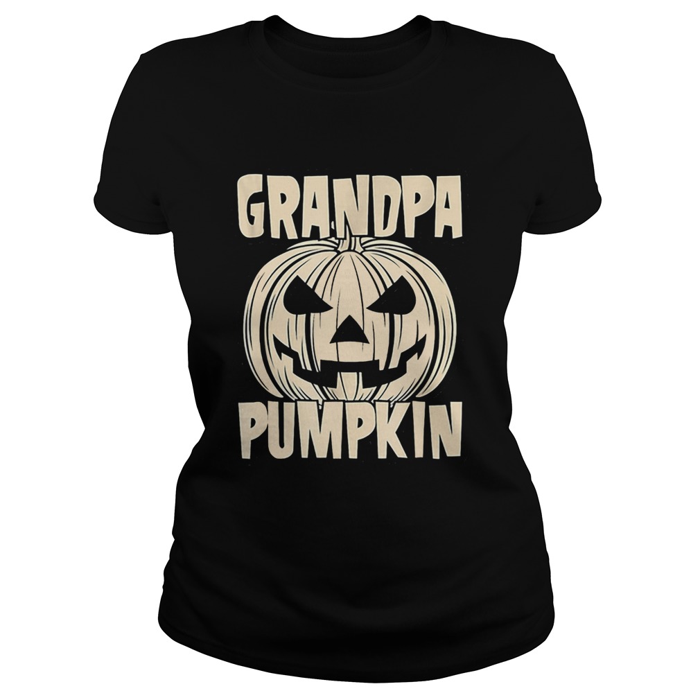 Halloween Grandpa Pumpkin Papa JackOLatern Classic Ladies