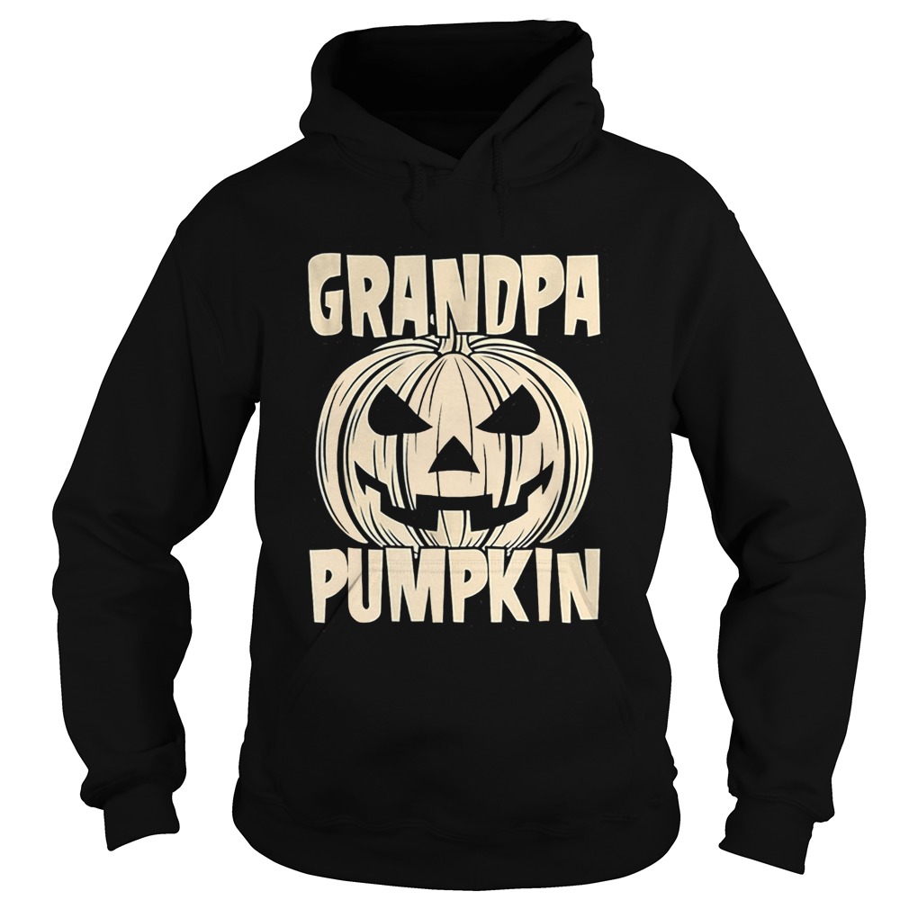 Halloween Grandpa Pumpkin Papa JackOLatern Hoodie