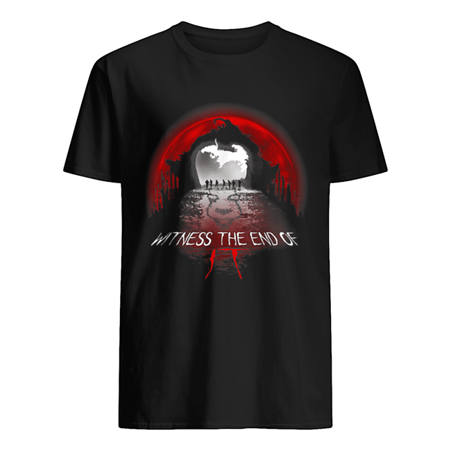 Halloween Horror Movie Witness-The-End-Of-It Costume Gift shirt