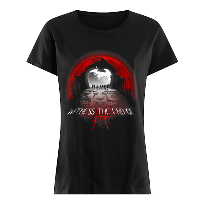 Halloween Horror Movie Witness-The-End-Of-It Costume Gift Classic Women's T-shirt